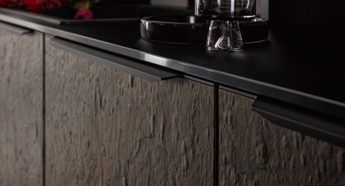kuchyně Nolte Neo Slate black Rosato slate