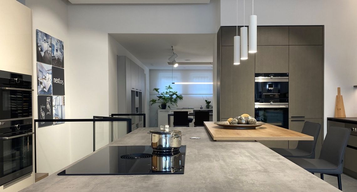 Minár interiér showroom 
