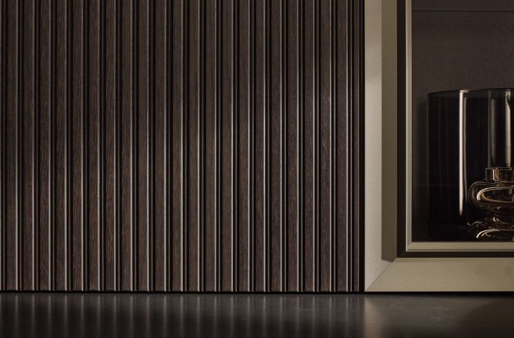 kuchyně Nolte Neo Lodge blacked oak soft lack magma