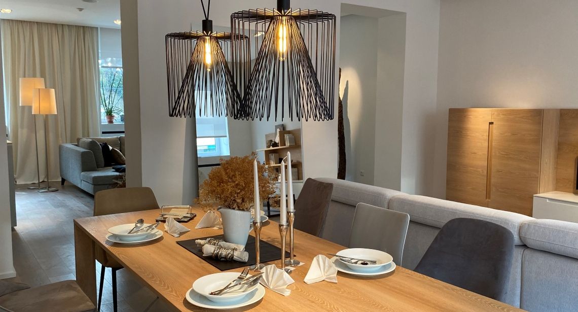 Minár interiér showroom 