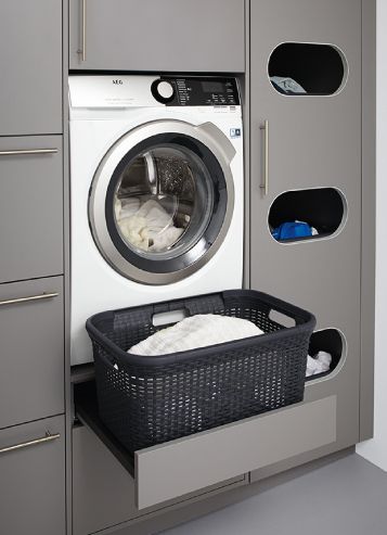 kuchyně Schueller Utility room Nova Achatgrau