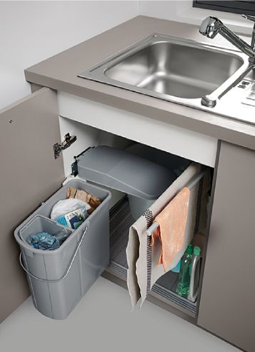 kuchyně Schueller Utility room Nova Achatgrau