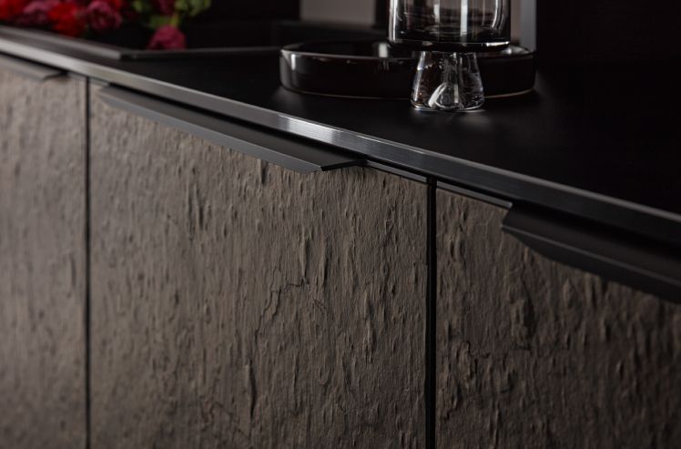 kuchyně Nolte Neo Slate black Rosato slate